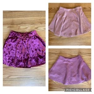 Girls skirt lot